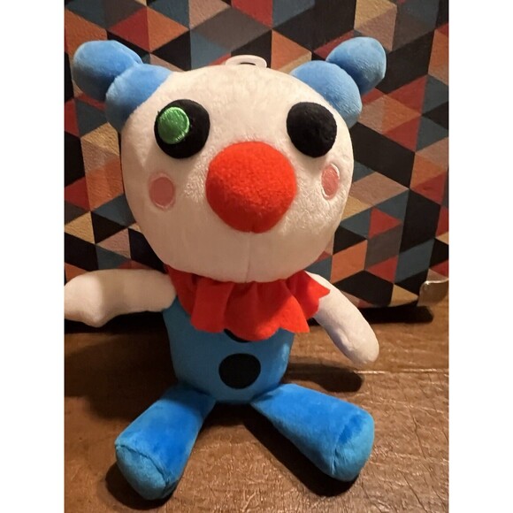 ROBLOX Series 1 PIGGY CLOWNY 8” Plush Stuffed Animals Toys Collectibles Toy - Picture 1 of 5